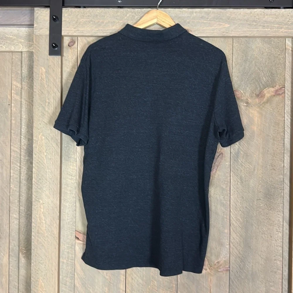 Polo by Ralph Lauren charcoal gray short sleeve shirt Size XL